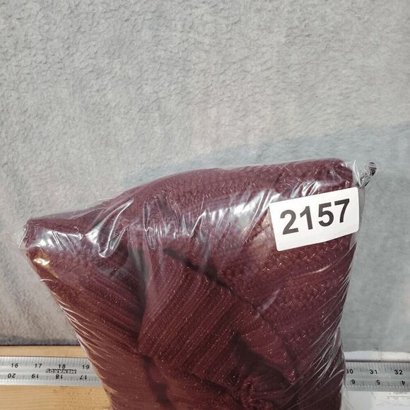 Harley Davidson Sweater Womens Large Red Shawl Collar Asymmetrical Zip Cardigan - Picture 10 of 10